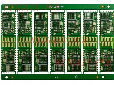 4-layer half hole plate